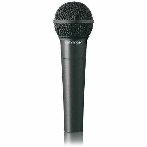 Behringer ULTRAVOICE XM8500 Dynamic Vocal Microphone Cardioid – Black/Silver