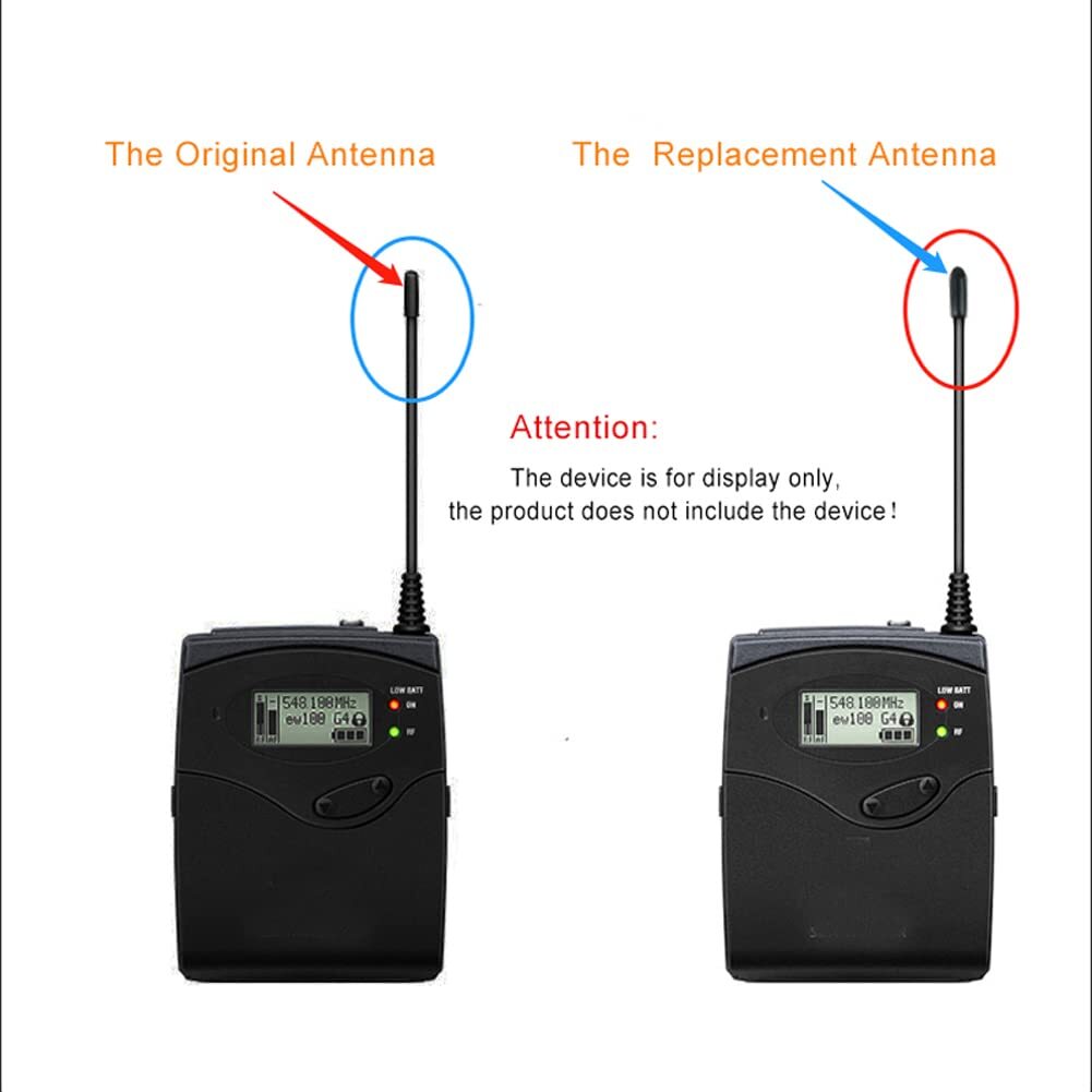4 Pcs Antenna Replace For Sennheiser Ew100g2/100g3 Wireless Microphone Bodypack