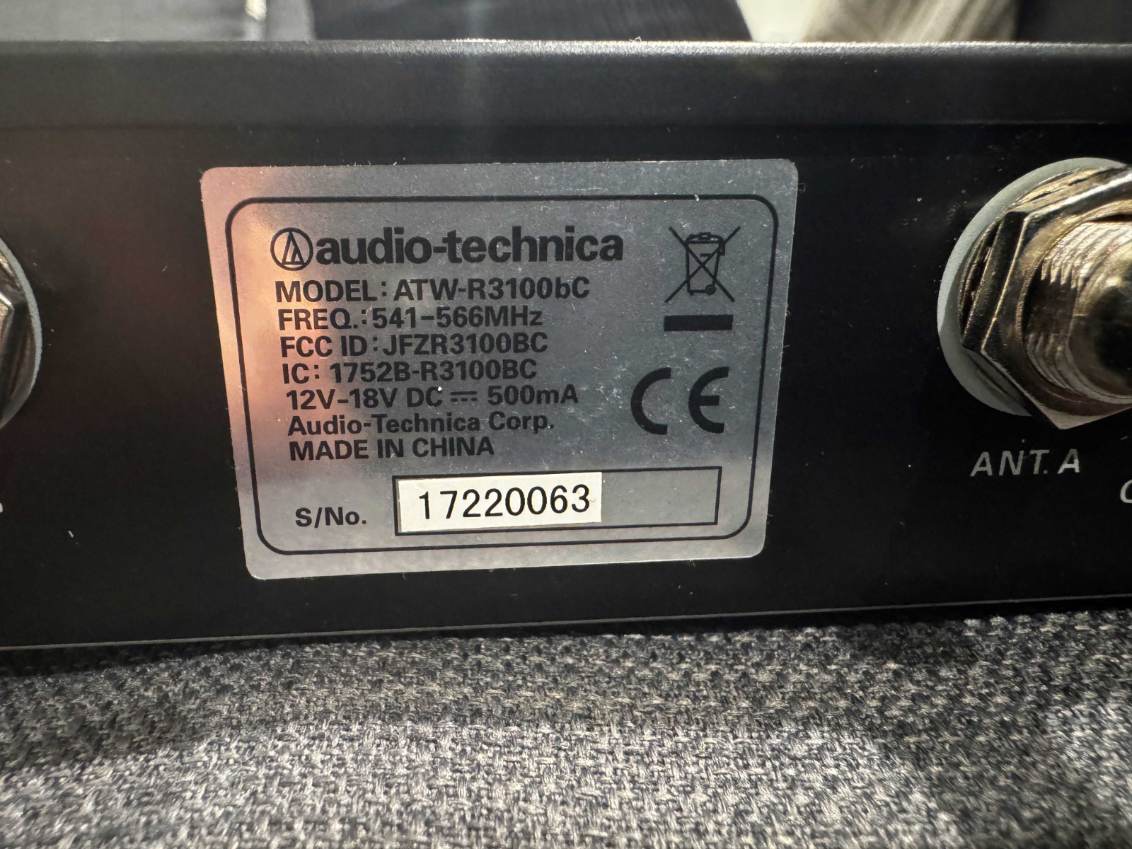 Audio Technica 3000 Wireless System