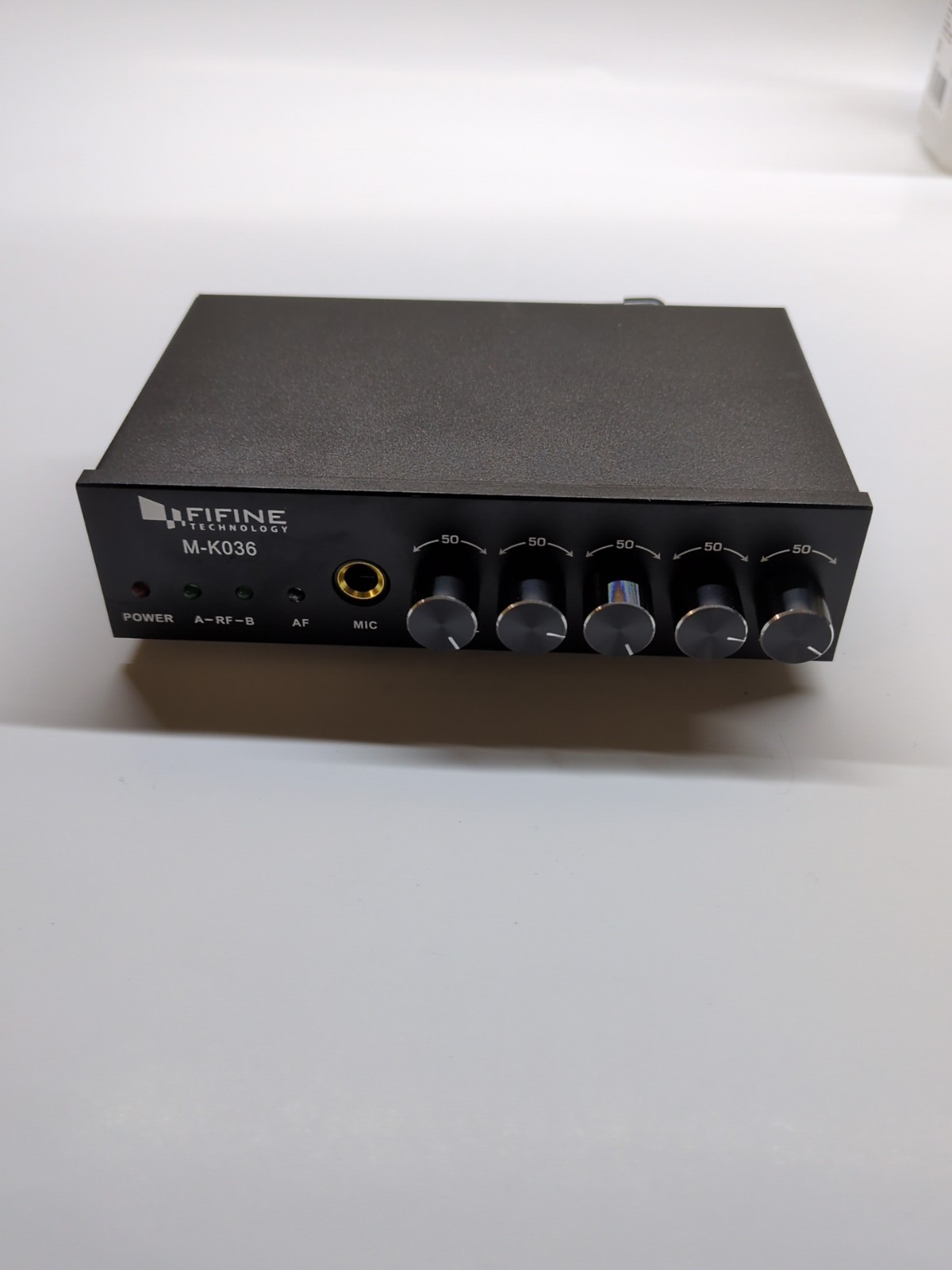 FIFINE UHF Dual Channel Wireless M-K036 (UNIT ONLY)