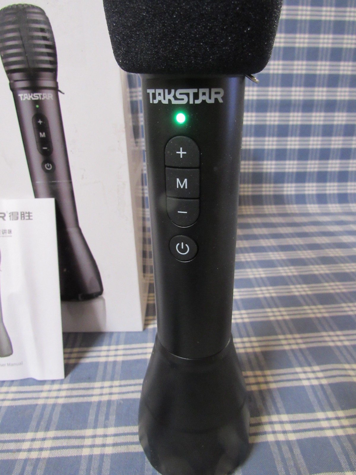 Takstar DA10 Wireless Speech Microphone Amplifier (Open Box) FAST FREE SHIPPING.
