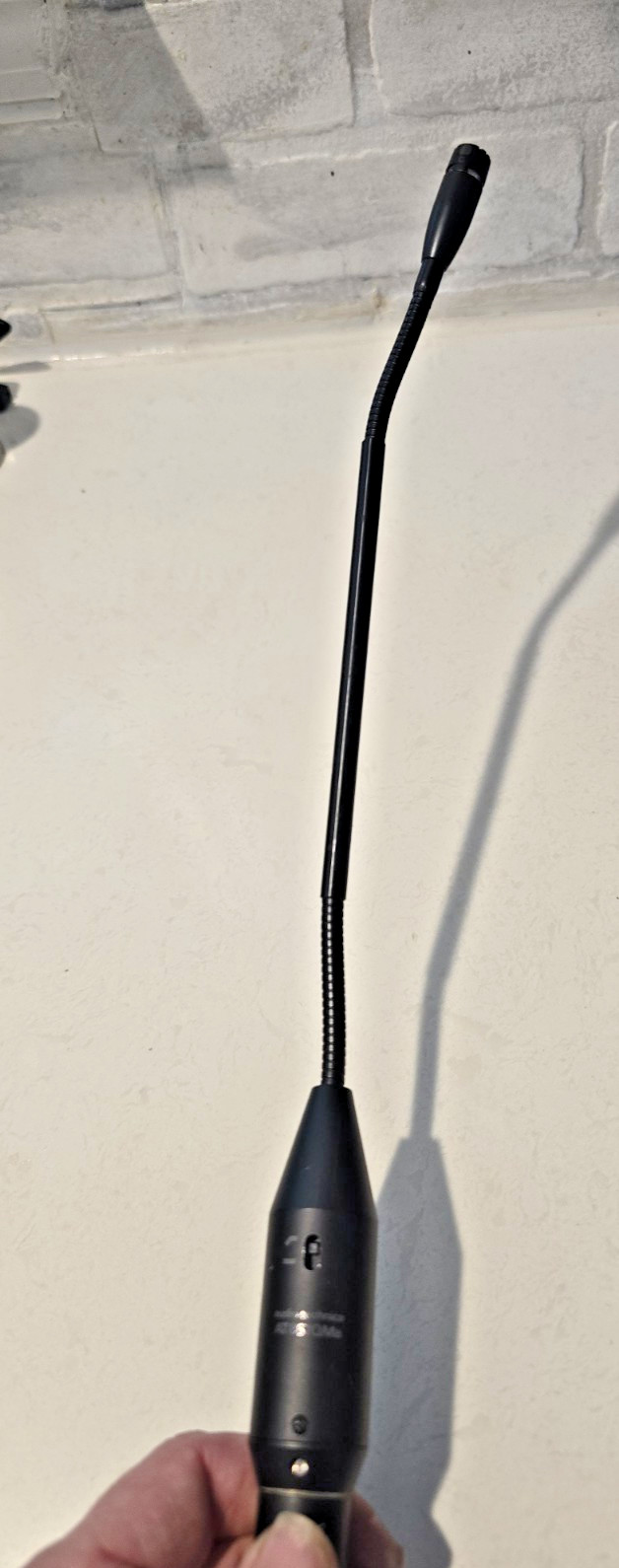 Audio-Technica AT857QMa Gooseneck Condenser Microphone – 3-Pin XLR