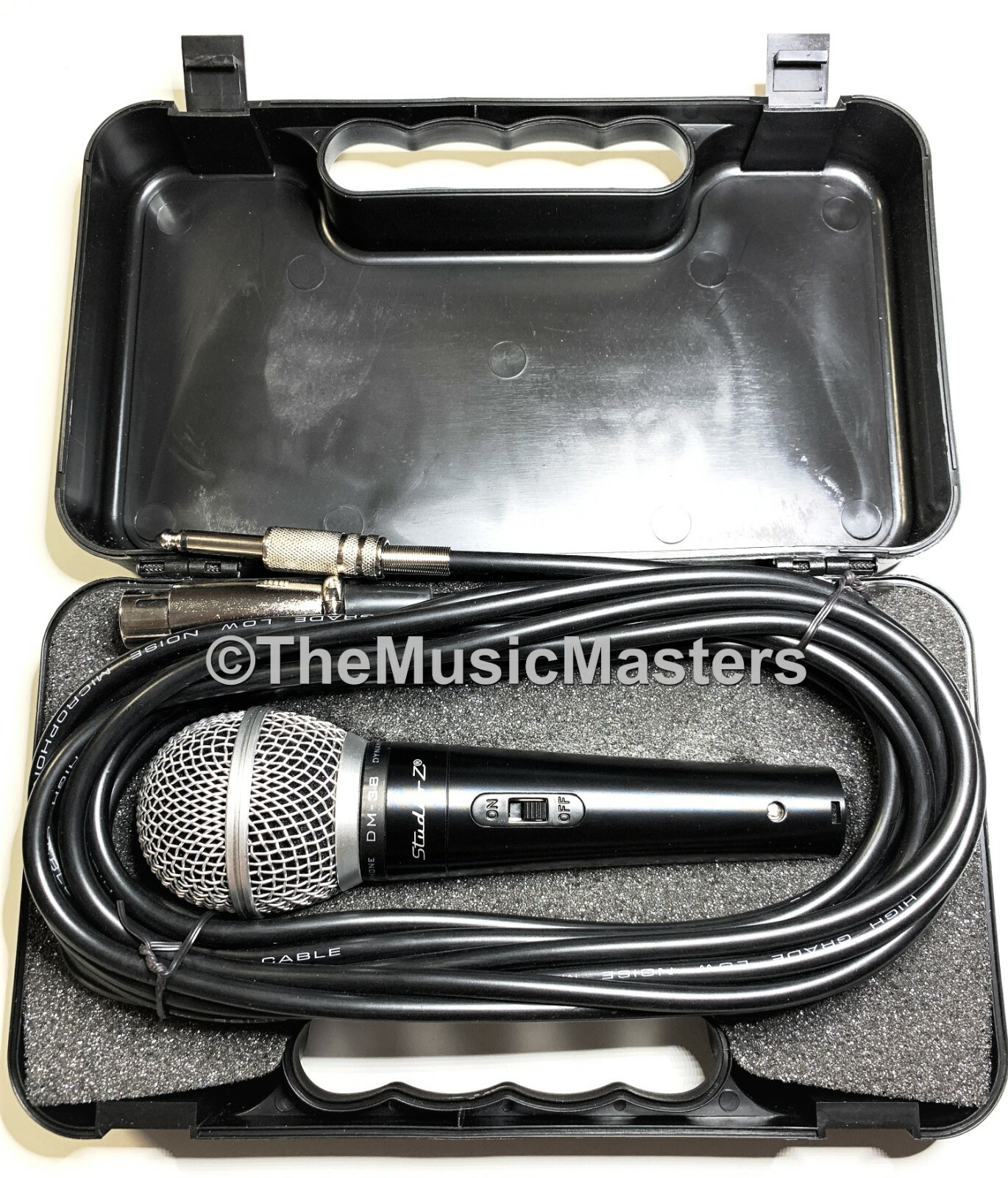 Professional Dynamic Handheld DJ Karaoke MICROPHONE w/Case XLR to 1/4″ Cable