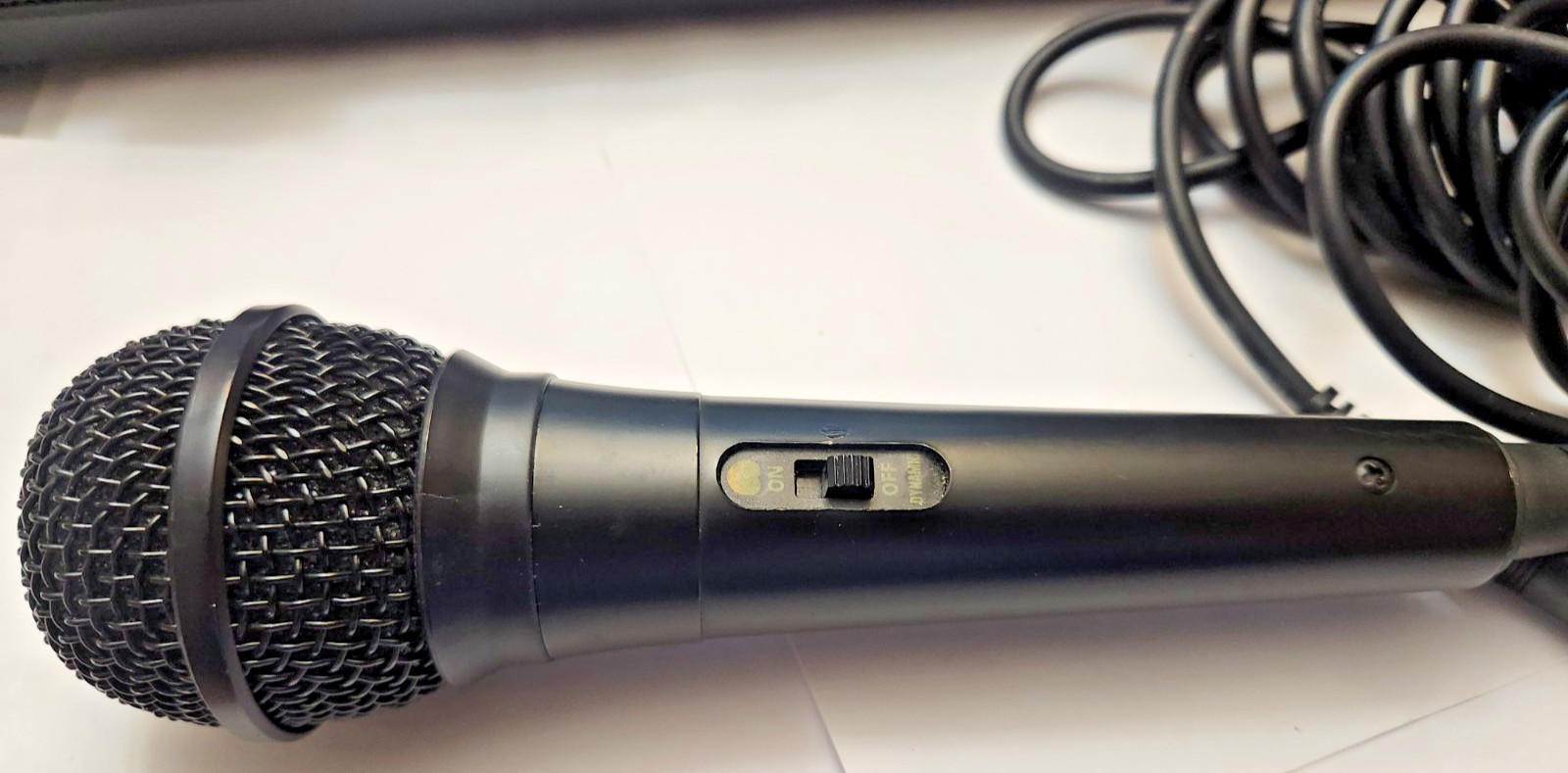 Wired Microphone Mic With On/Off Button W/ 10′ FOOT Cable