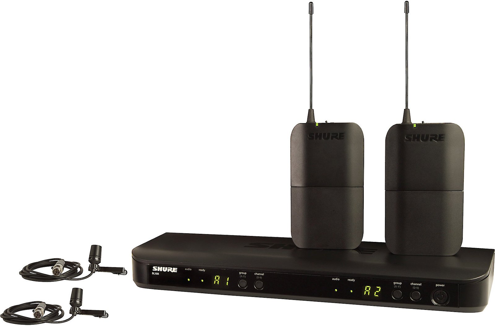 Shure BLX 188 H-10 Dual Ch Lav System
