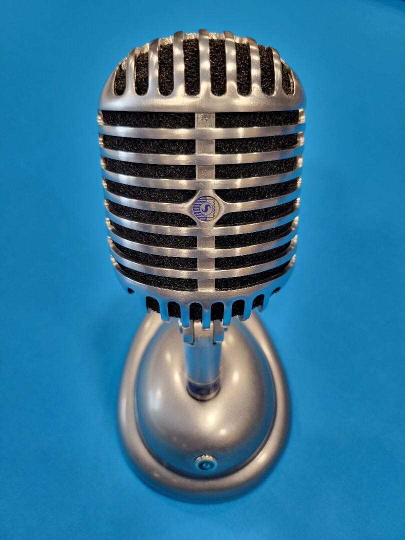Shure 55 FATBOY MIC “USA” BLACK SCREENS REPAIR/ REFURB KIT W/ALL 7 RUBBER MOUNTS