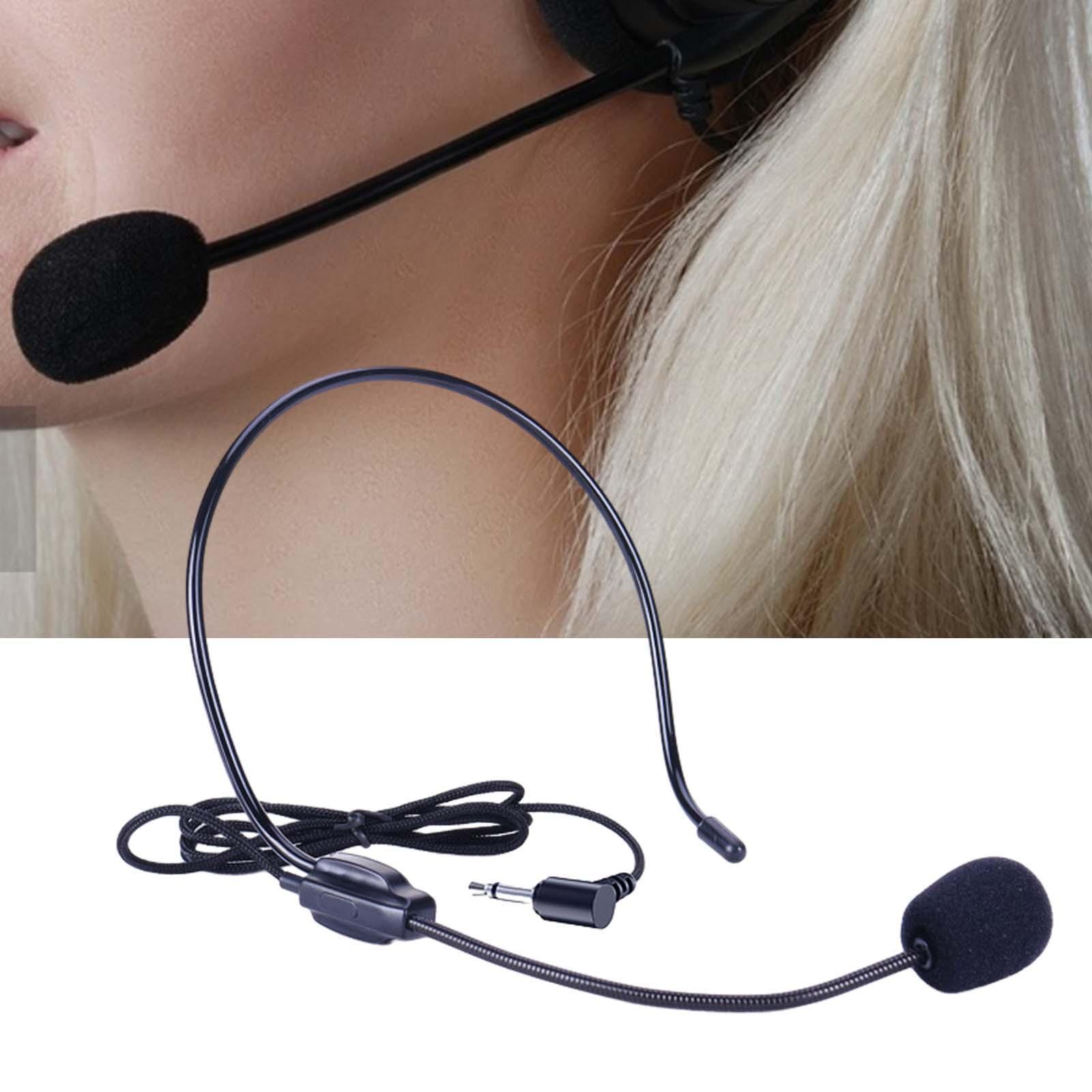 Microphone Headset Professional Headband Head Mounted Multi Use Head Wear Mic