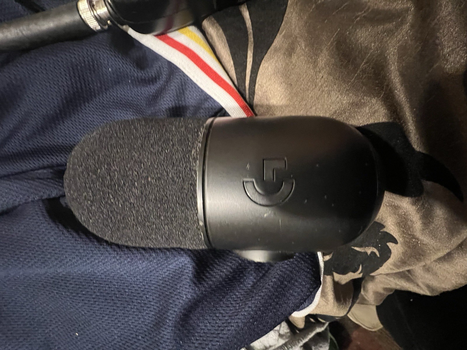 Logitech Black Handheld/Stand-Held Microphone Professional Audio Equipment