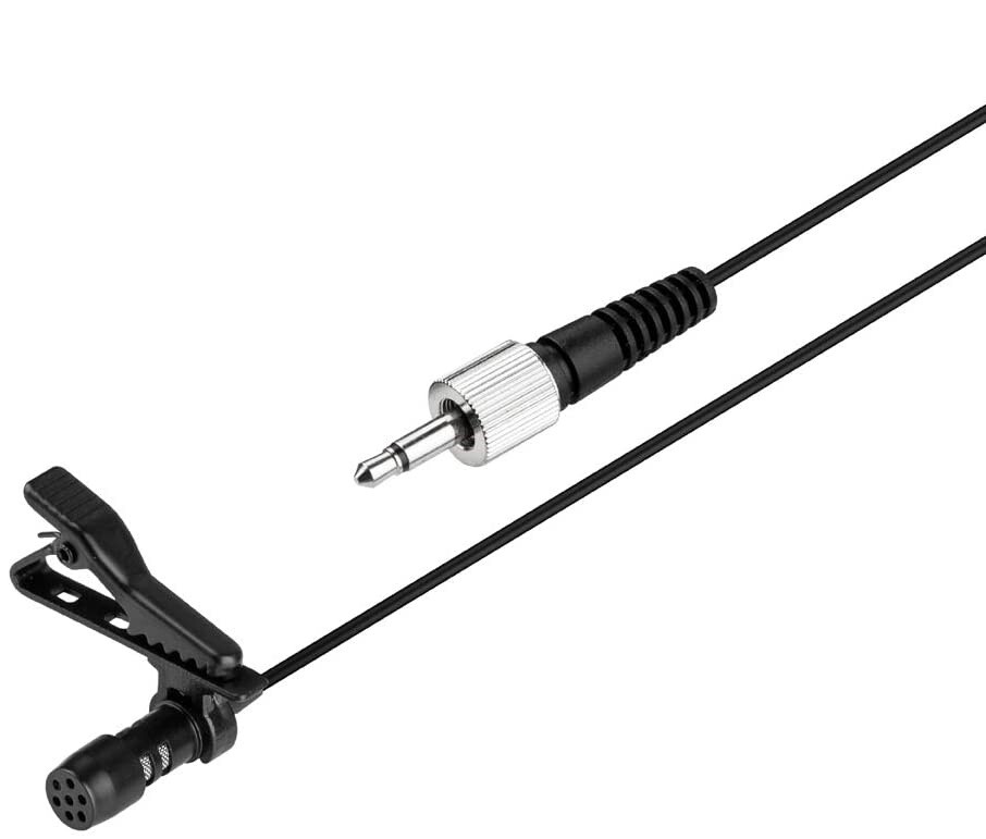 Tie Clip Lapel Lavalier Microphone for SK 300 G3 Bodypack transmitter Sennheiser