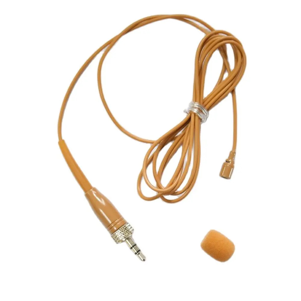 TL35 Brown Replacement Tie Lavalier Lapel Microphone for Sennheiser G1 G2 G3 G4