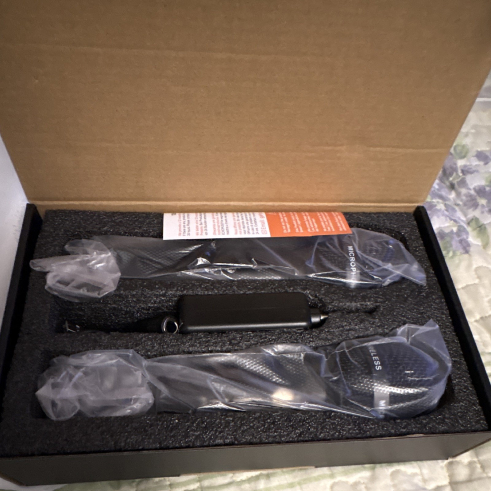 Wireless Handheld Microphone Set, 2 Mics, Plug and Play, Upgraded Chip, 40h