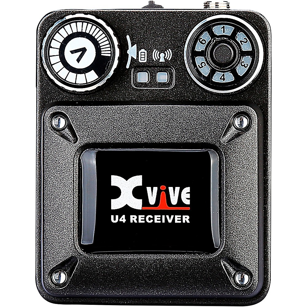 XVive U4R4 InEar Monitor Wireless System Transmitter One and Four Receiver