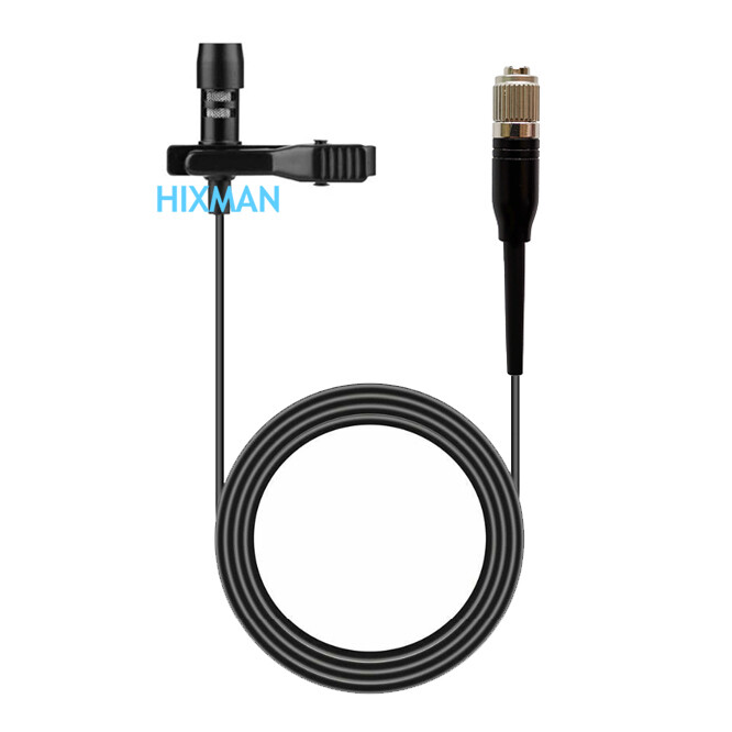 HIXMAN LM1 Lavalier Laple Mic For Audio Technica Transmitter cH-style connector