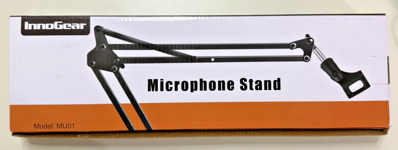 Innogear Desk Mounting Microphone Stand Extending Arm Model: MU01 Brand New