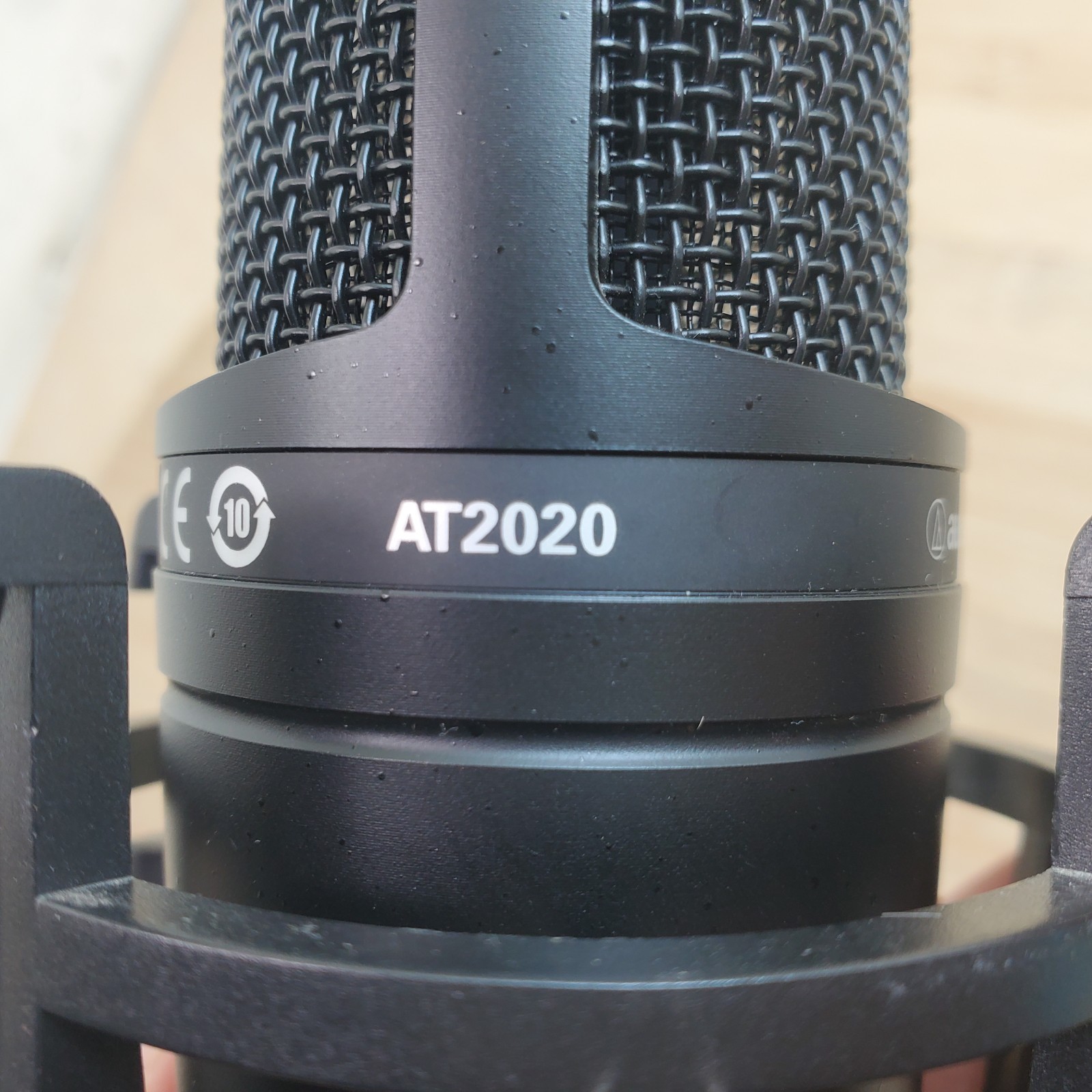Audio-Technica AT2020 Cardioid Condenser Microphone P48