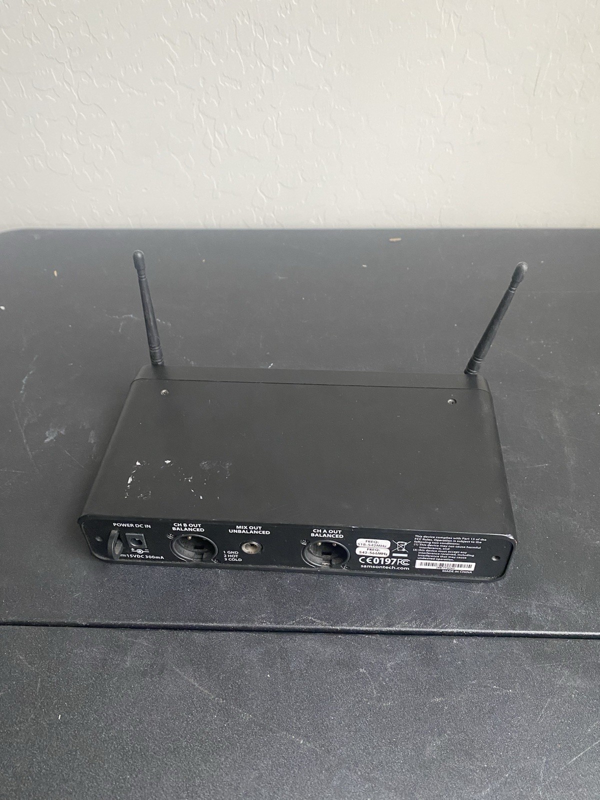 Samson CR288 UHF Dual Receiver Only