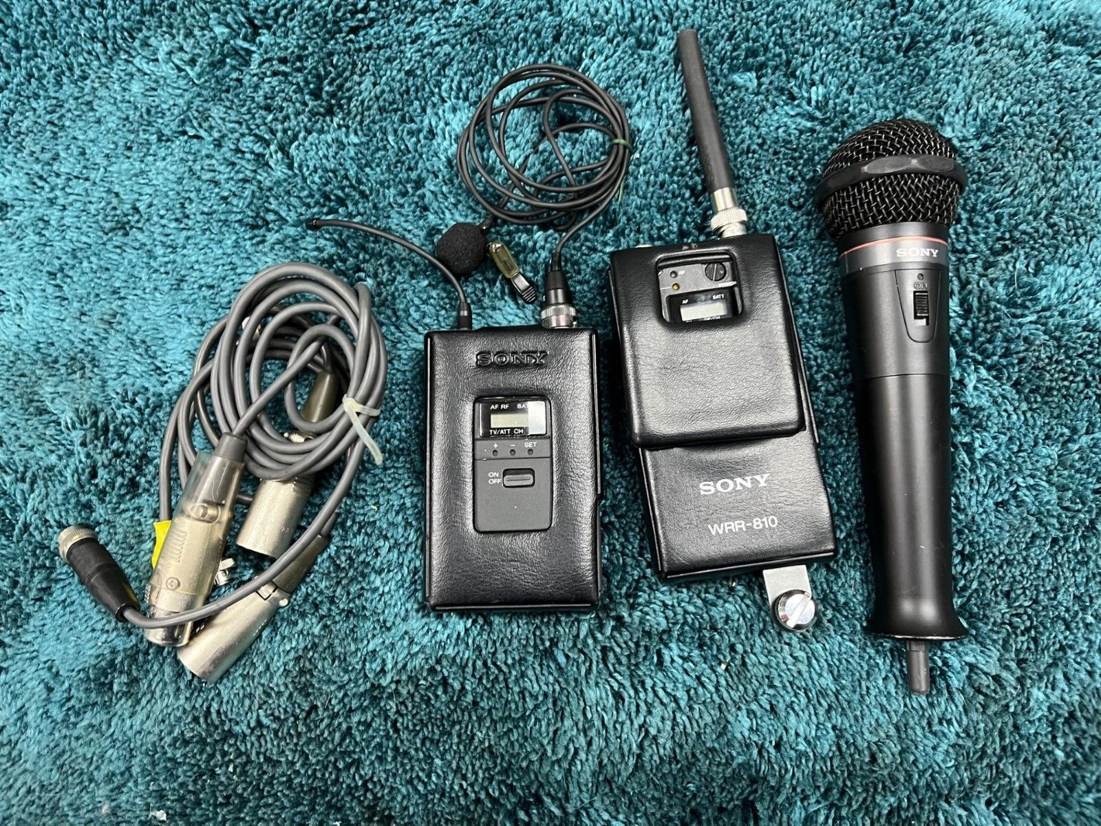 Sony Wireless, WRR-810A UHF Tuner & WRT-820 & WRT-800A Transmitters All Ch 68