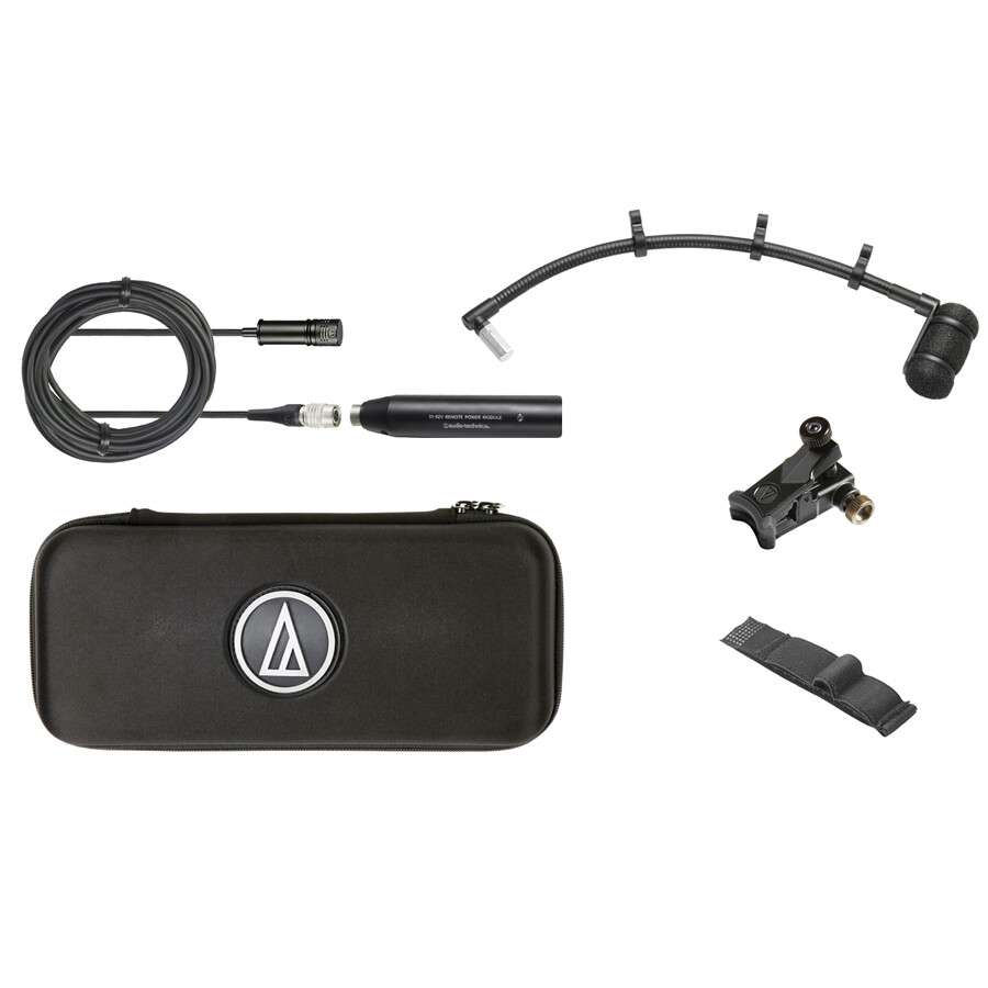 Audio Technica ATM350UL Cardioid Mic w/ Universal Clip & 9 in Gooseneck, New!
