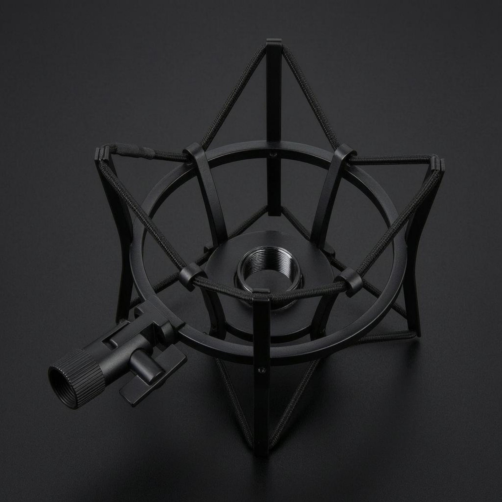 Condenser Mic Shock Mount Adjustable Clamp Condenser Audio Device Shock Mount