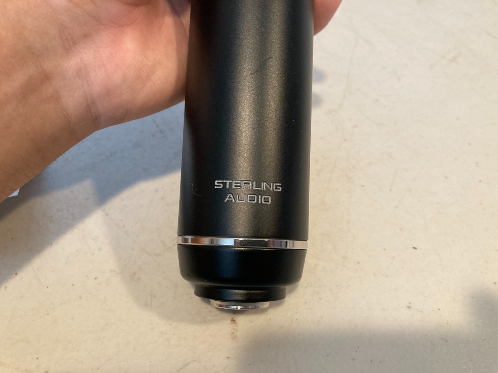 Sterling ST51 Condenser Mic w/ Box, Case & Moukey MACB1 Boom Arm Clamp Heavy Dut