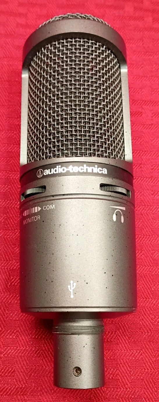 Audio-Technica AT2020USB+ Cardioid Condenser Studio USB Microphone