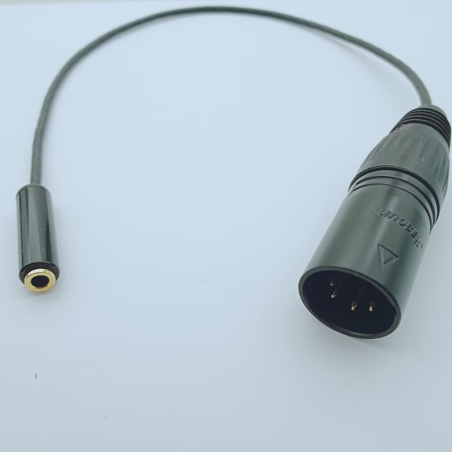 3.5mm 1/8″ TRRS Female to XLR 4Pin Male Audio Balanced Adapter Cable 0.5~10FT