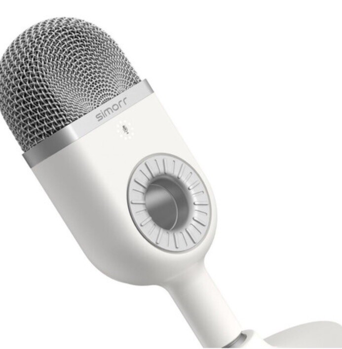 SmallRig simorr Wave U1 USB Condenser Microphone (White) #3492