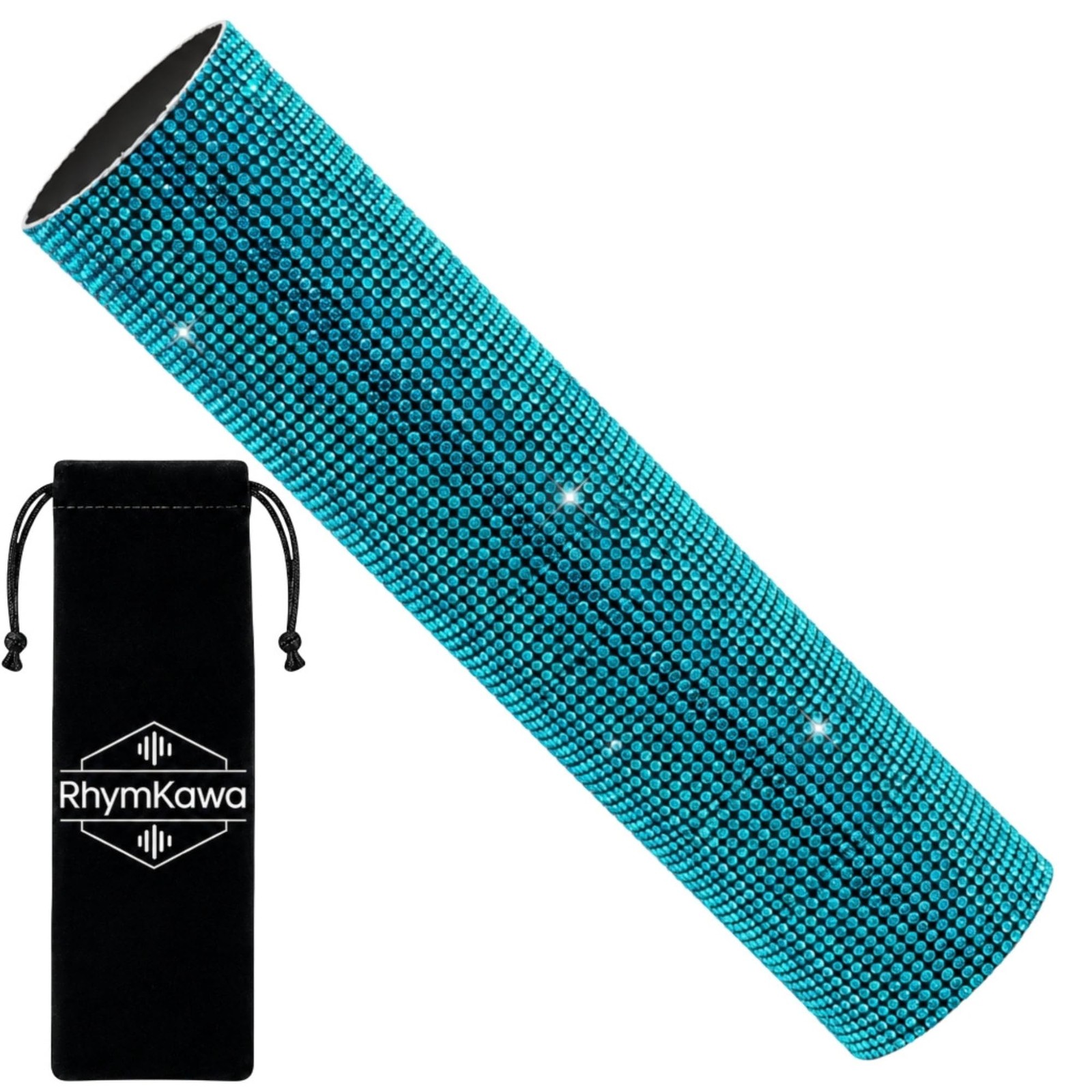 RhymKawa Lake Blue Crystal Wireless Mic Cover SM58