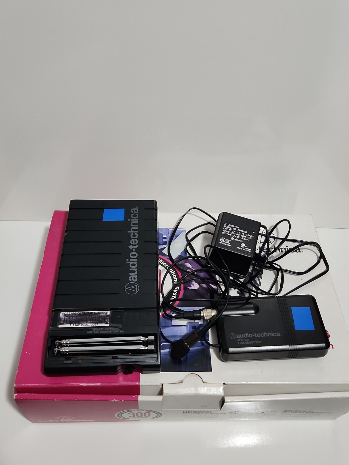 Audio-Technica Transmitter Model ATW-R03 Wireless Receiver