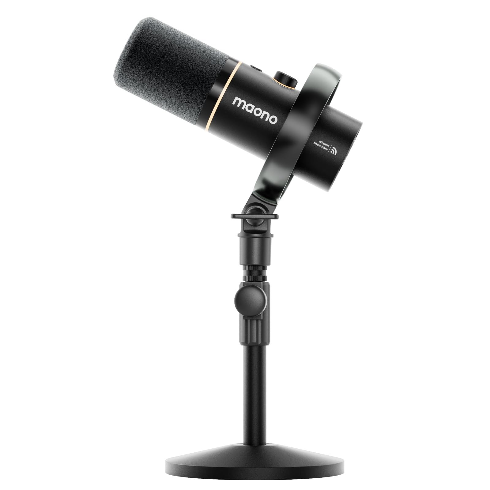 PD200W Hybrid Wireless Podcast Microphone for PC, Dynamic XLR USB Mic