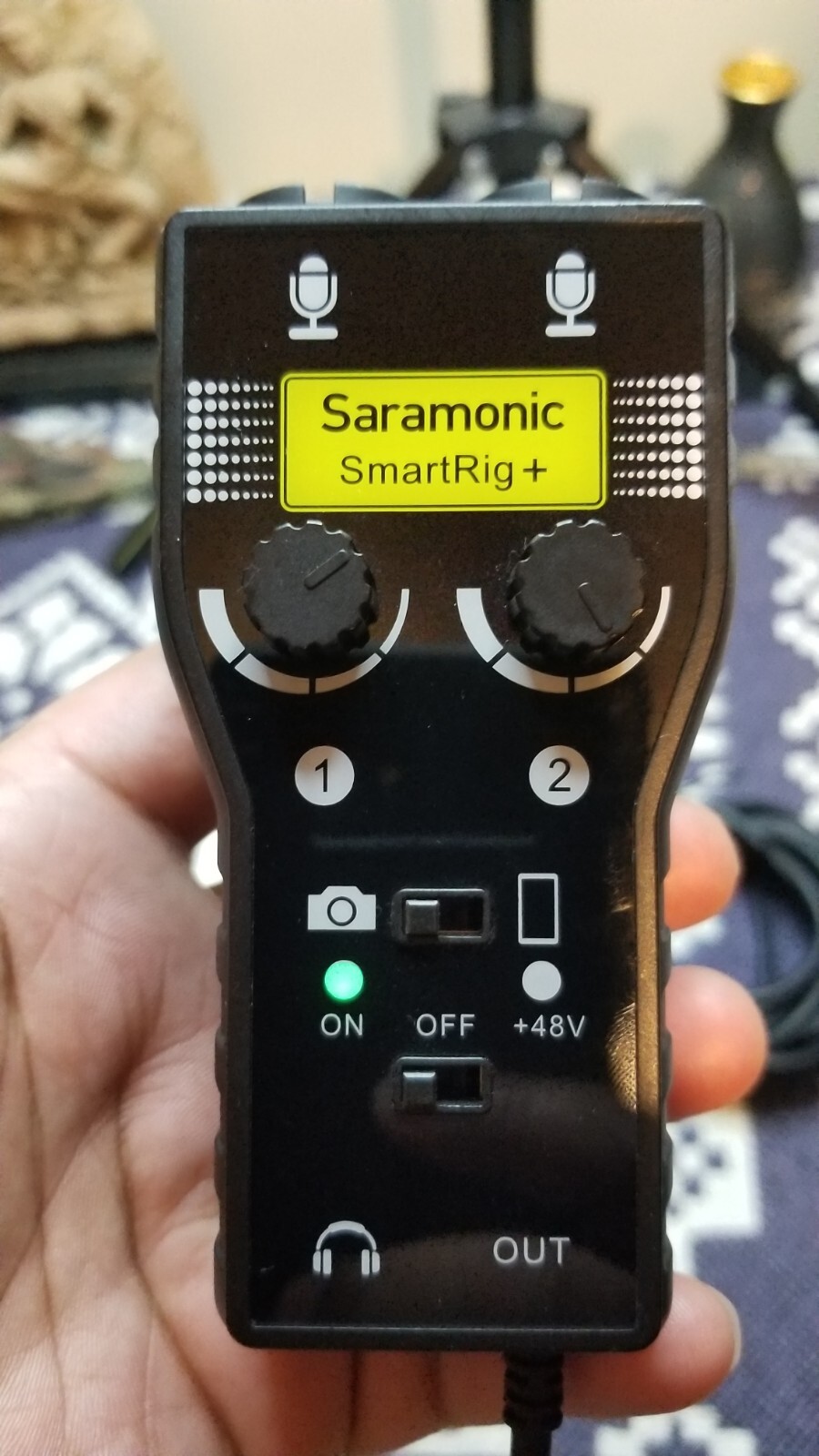 Lot Reporter Package Saramonic SmartRig+ 2-Channel w SR-HM7 Microphone XLR Cable