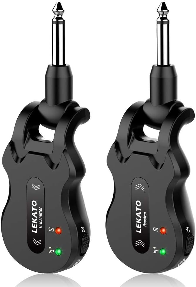 5.8GHz Wireless Guitar System with 220° Rotatable Plug for Versatile Use