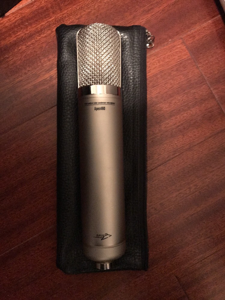 Apex 460 Tube Condenser Mic JJ Audio Mod & GE 6072A Tube Cinemag 2480 Blue c12