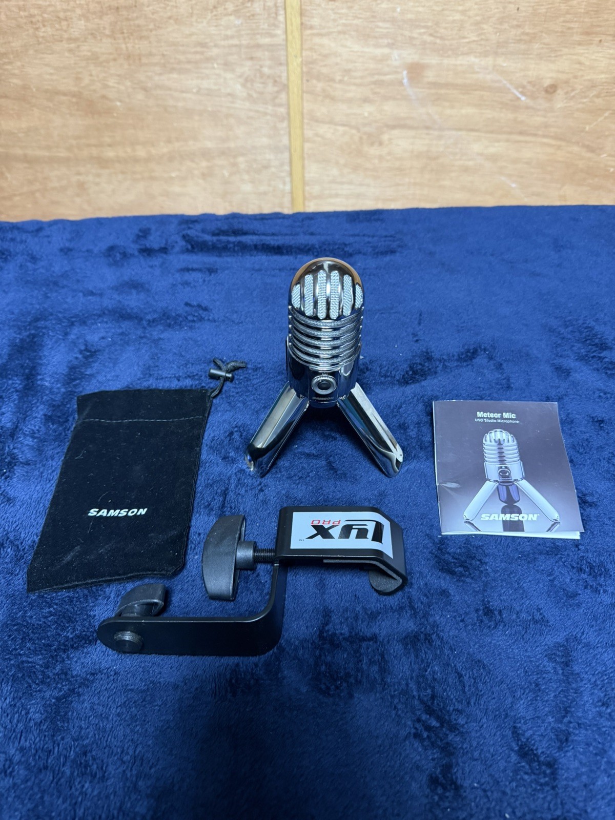 Samson Meteor Mic USB Studio Condenser Microphone Home Recordings Podcast Sing