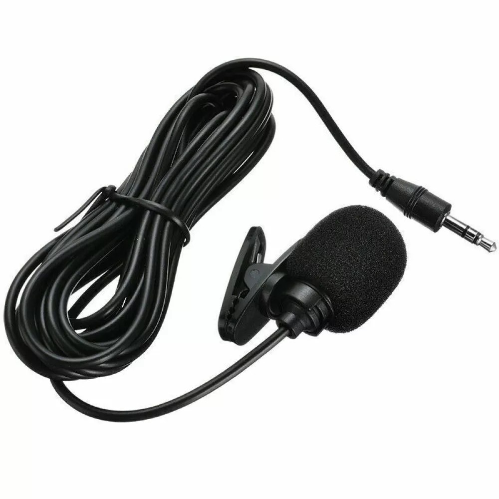 3.5mm External Microphone Universal for Android Car Stereo Radio Hands-Free