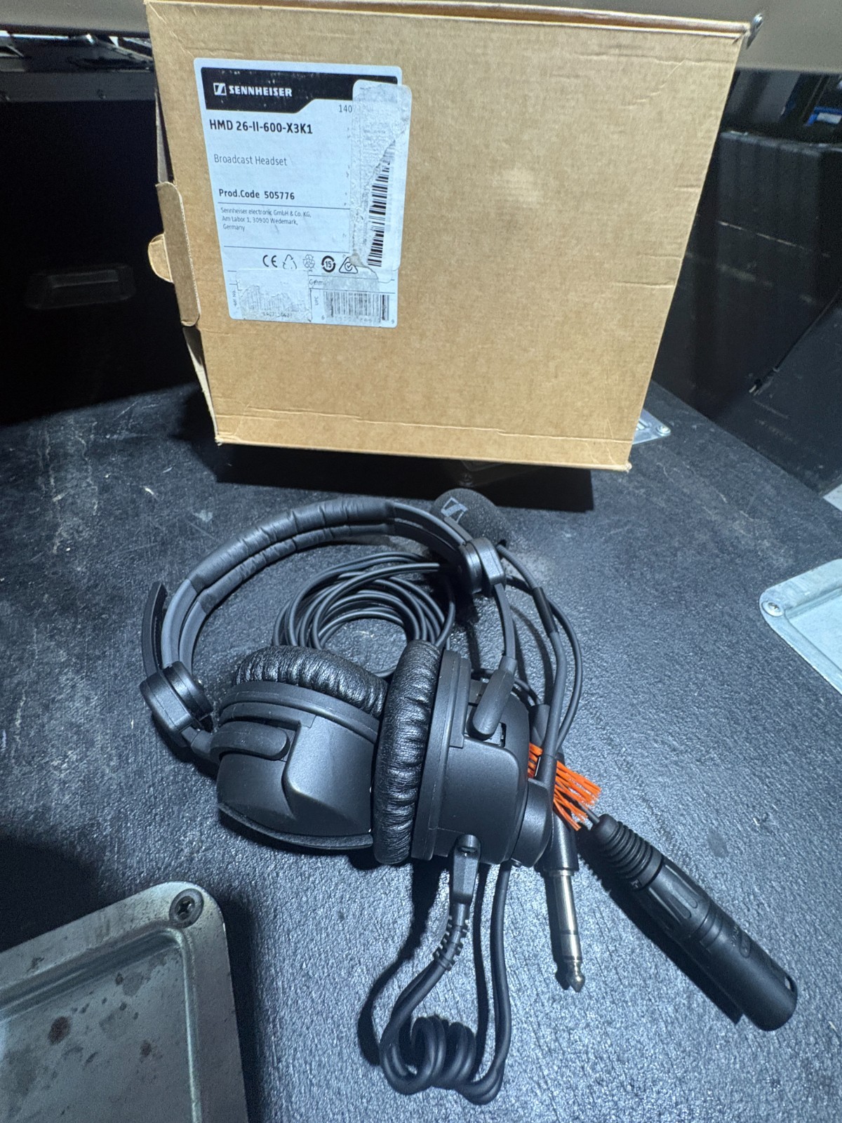 Sennheiser HMD-26 II Pro Broadcast Headset – 2 Available – Near Mint Condition!