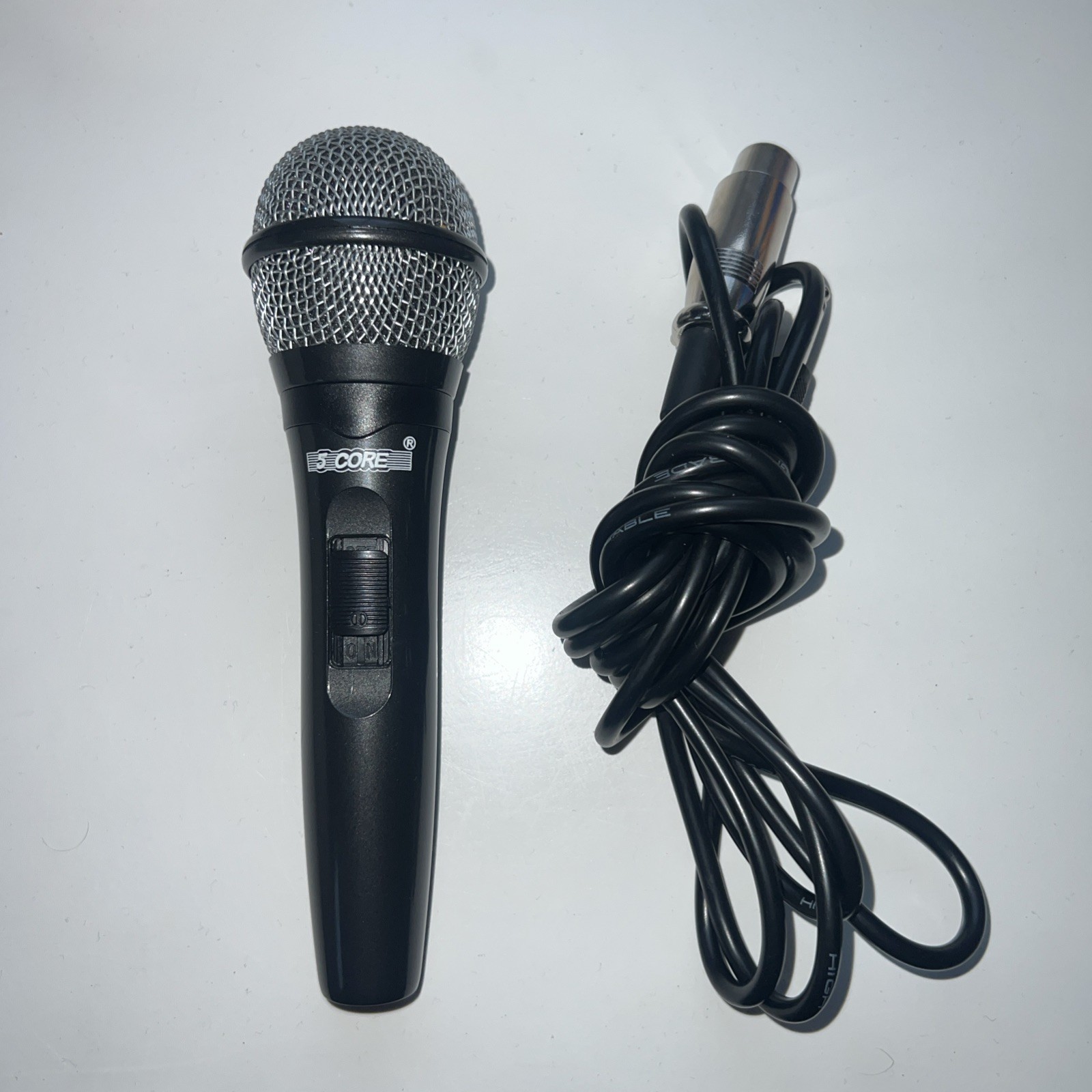 5Core XLR Microphone Dynamic Mic Karaoke Singing Studio Mics Handheld Microfono