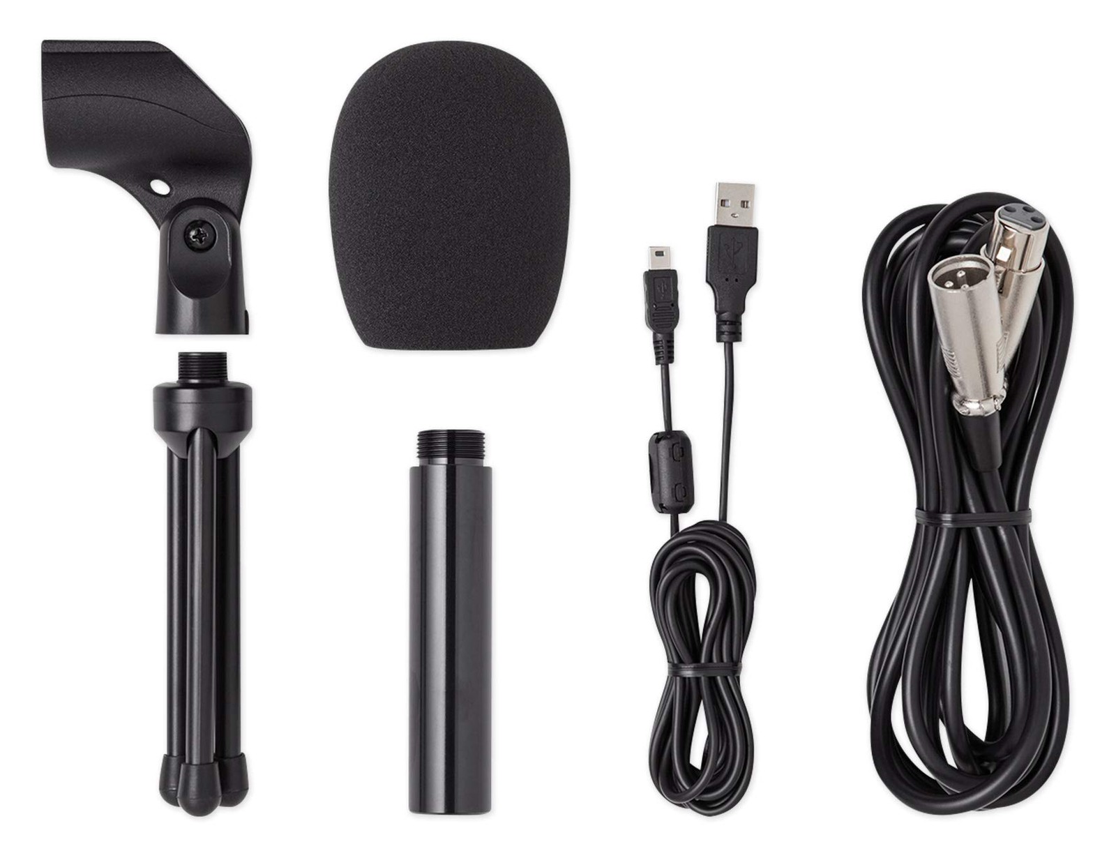 Samson Technologies Q2U USB/XLR Dynamic Microphone Recording and Podcasting Pack