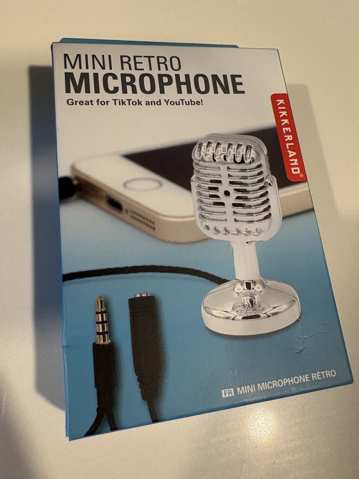 Mini Retro Microphone For TikTok And YouTube