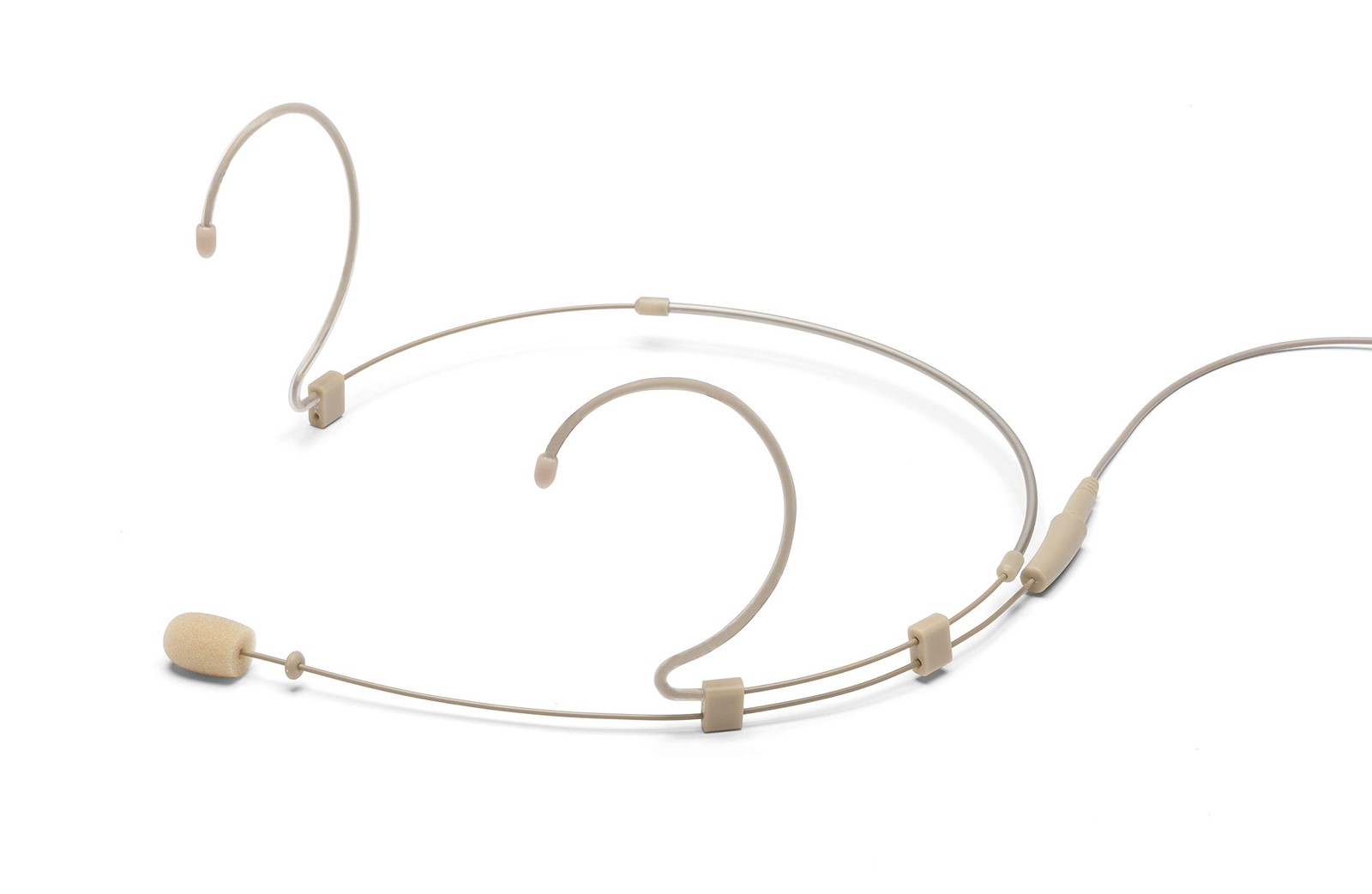 SAMSON DE10X Headset Microphone Mic w/4 Adapters, 3mm Capsule, DE10x, Tan