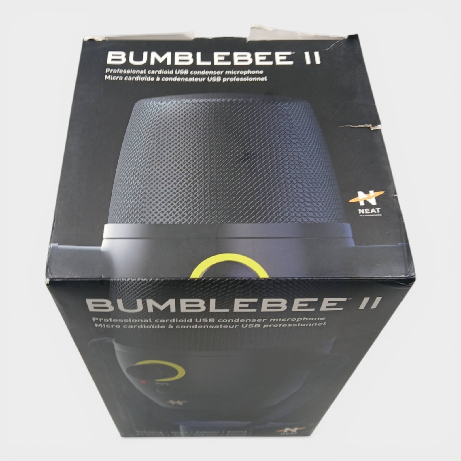 Bumblebee II Professional USB Condenser Microphone with 24 bit/96 kHz, Untested