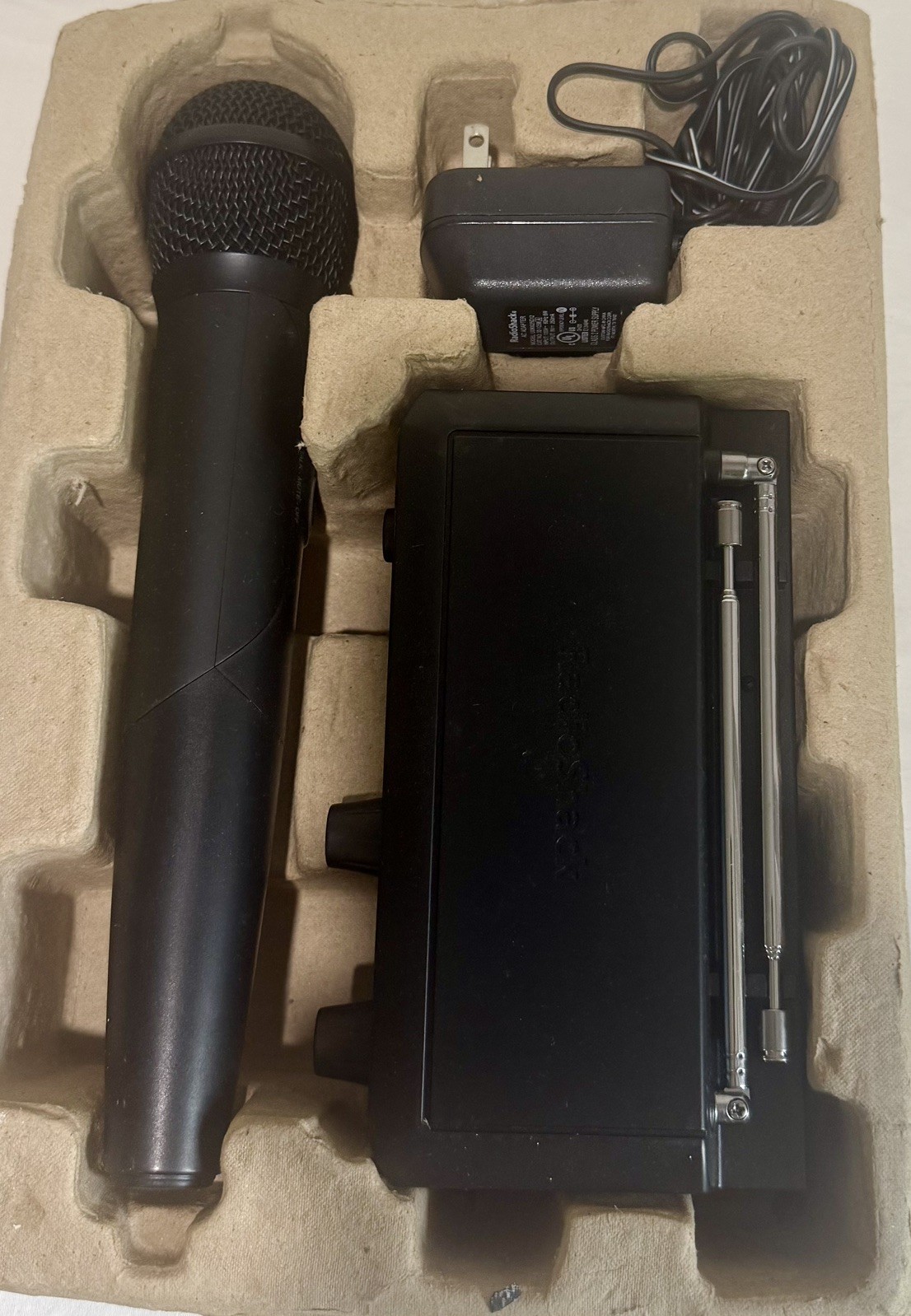 Wireless Microphone System Radio Shack Single Channel 170 MHz VHF 32-1258