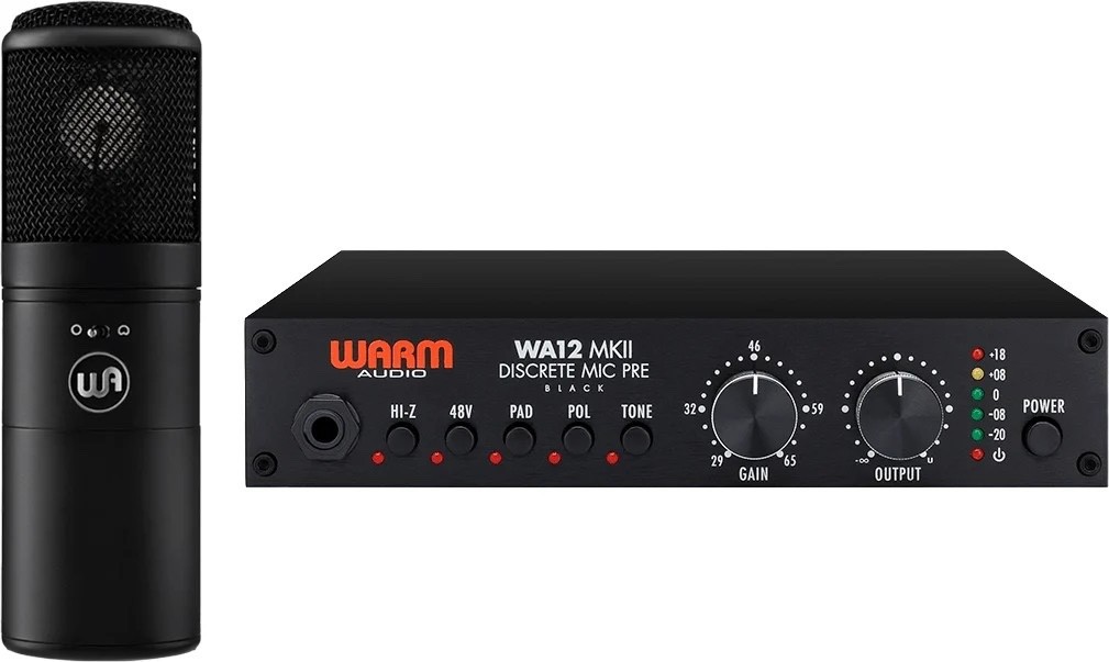 WA-8000 with SONY 6AU6A 🇺🇸 Warm Audio WA12 MKII Single Channel Mic Preamp 🇸🇪