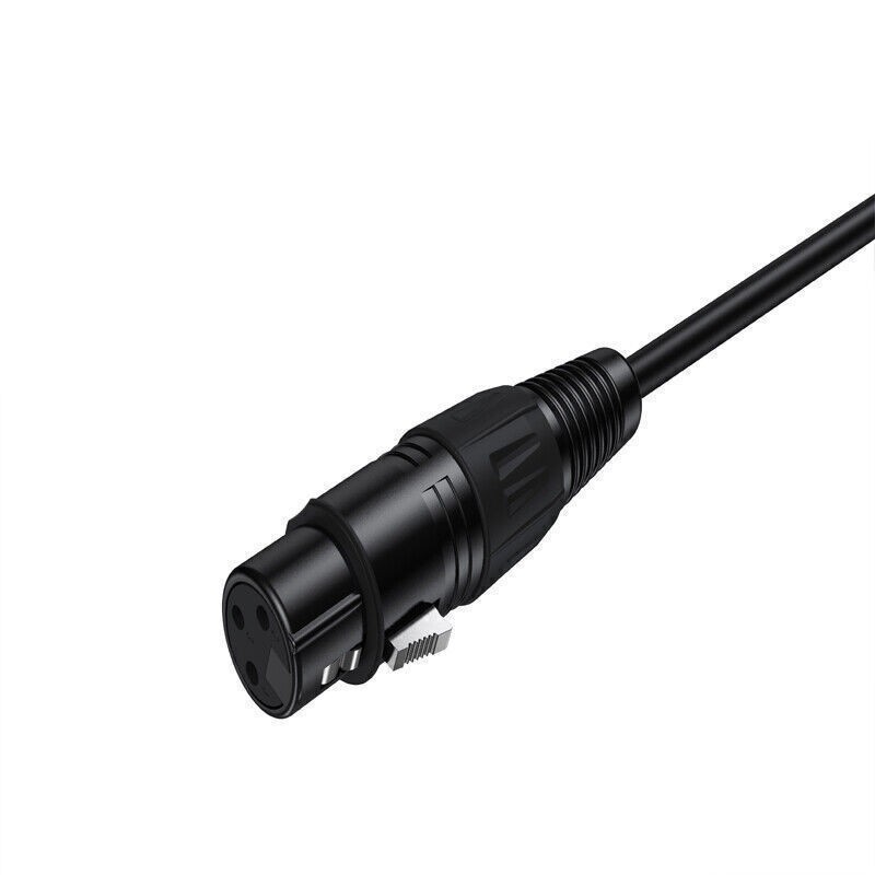XLR Male to Female 3 Pin Balanced Mic Cable Shielded Extension Pro Audio Cord