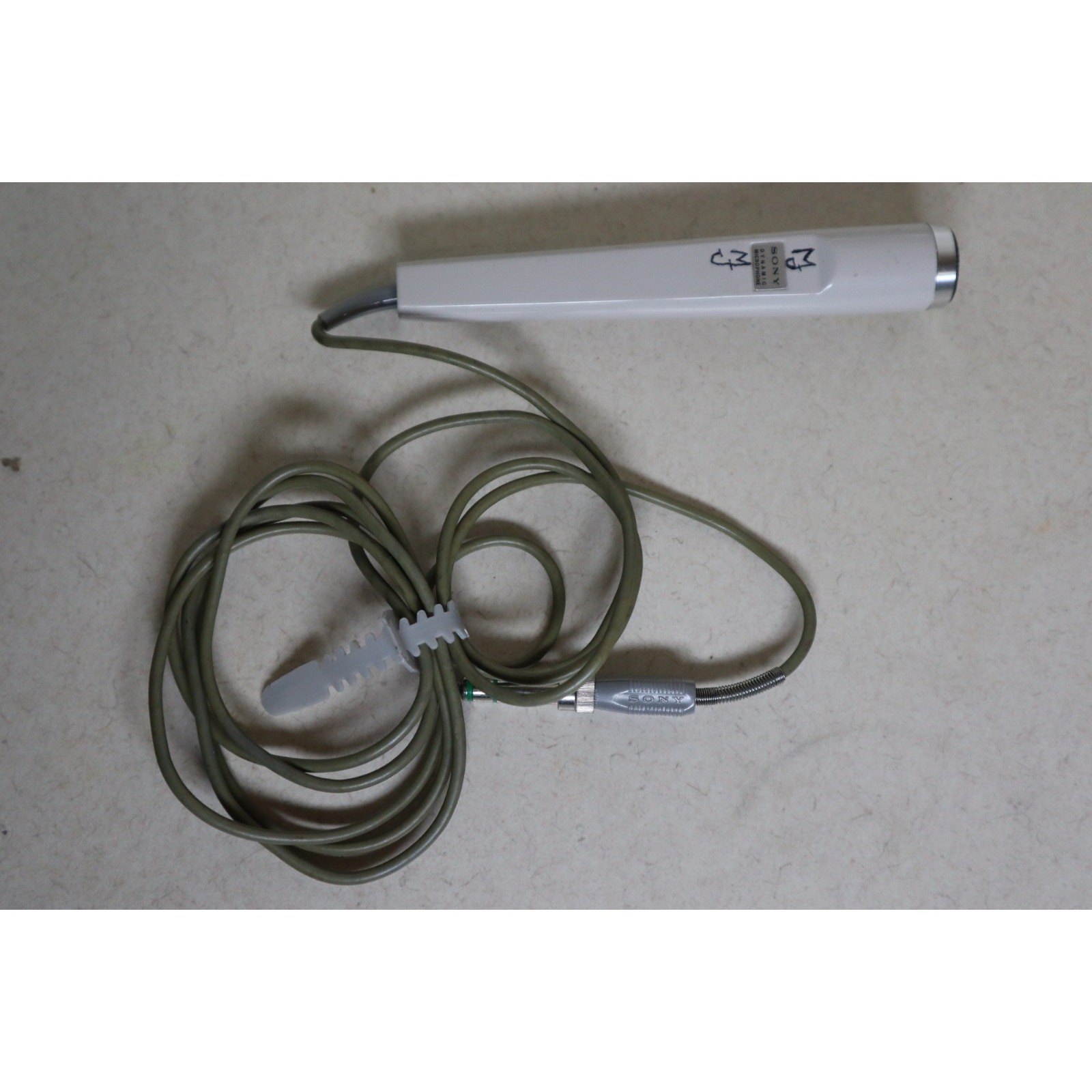 Vintage 1967 Sony F-96 Dynamic Microphone Mic