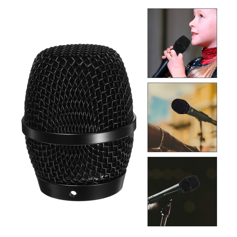 Microphone Grille Mesh Microphone Cover Metal Replacement Mic Grille