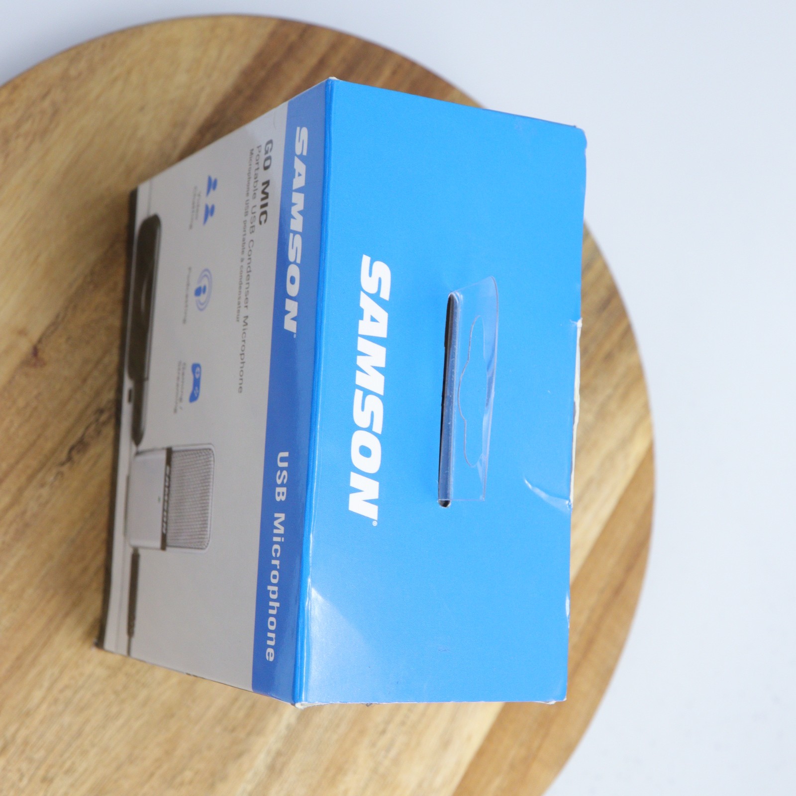 Samson Go Mic Portable USB Condenser Microphone Recording Streaming Podcast CIB