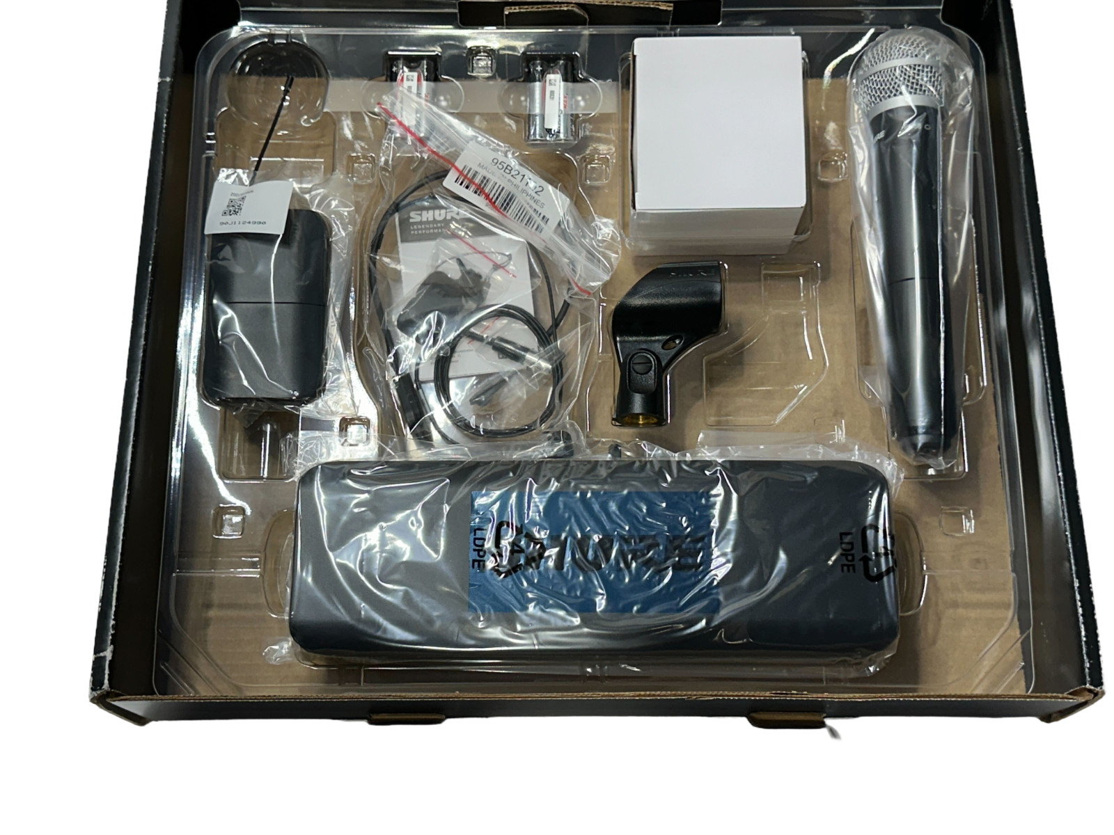 Shure BLX1288/P31 UHF Dual Channel Wireless Combo System H9 Receiver Authentic