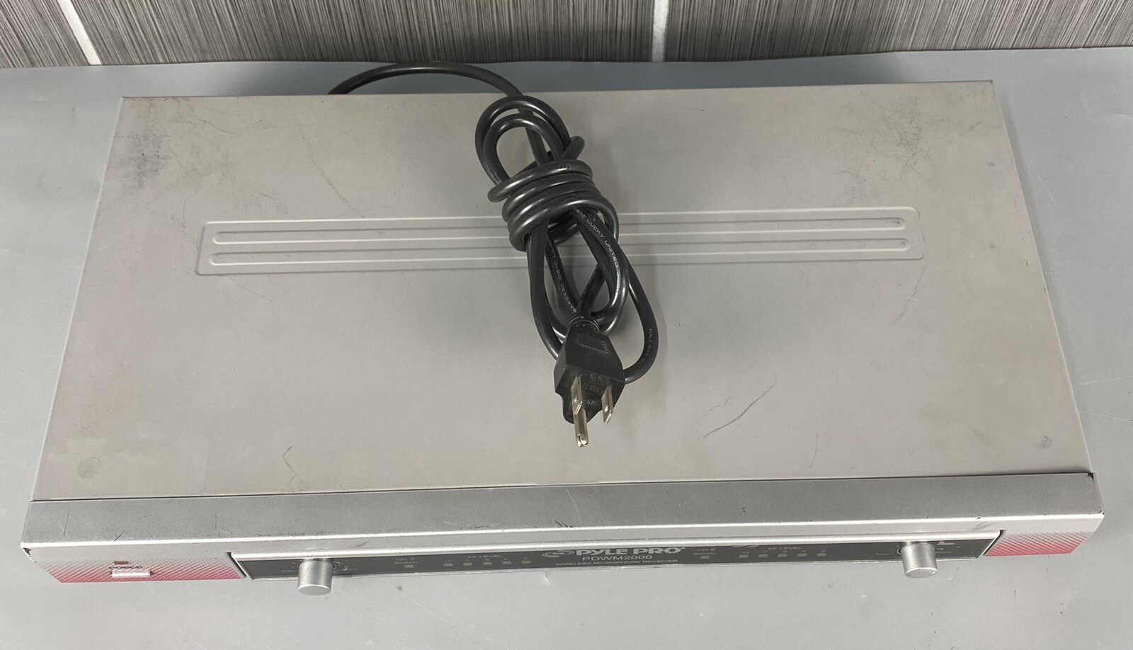 Pyle Pro PDWM2000 Wireless Microphone Receiver Microphone Is Not Included.