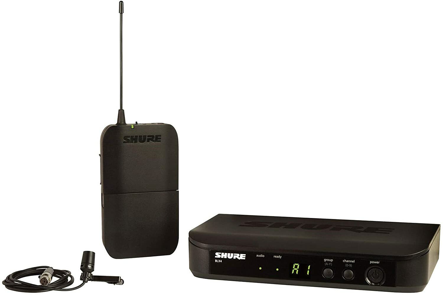 Shure BLX14/CVL Mic Wireless System with CVL Lavalier Microphone – Band H9